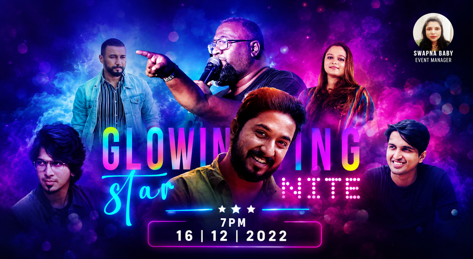 Glowing Star Night